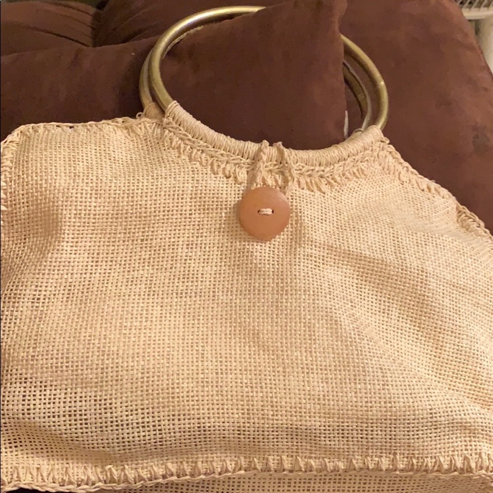 Burlap Purse
